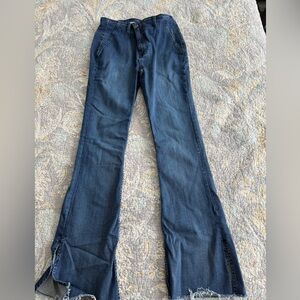 Free People Indigo Flare Jeans